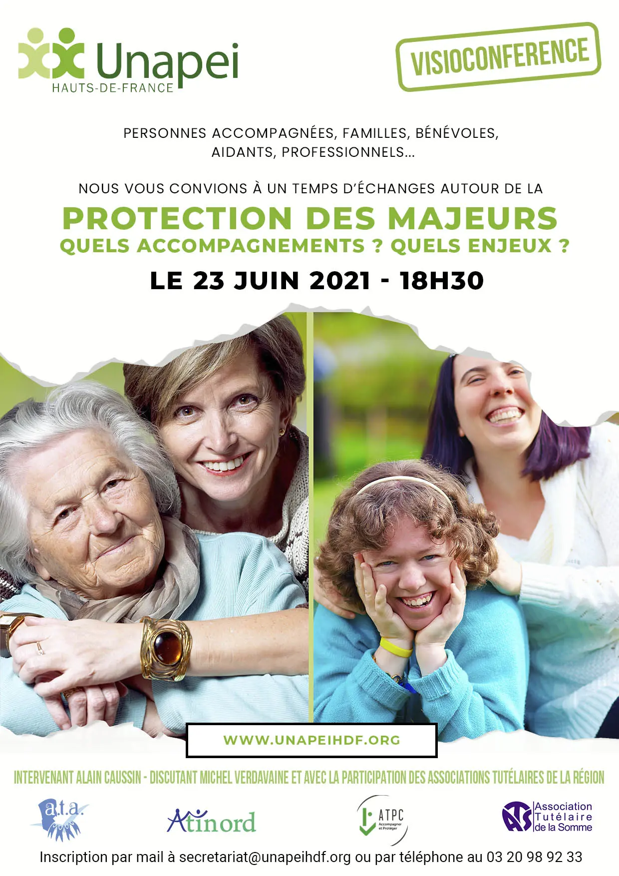 Affiche du webinaire at