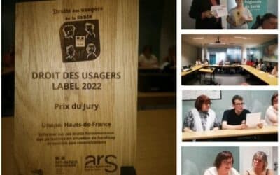 Remise du prix : Droits des usagers label 2022 par l’ARS Hauts-de-France