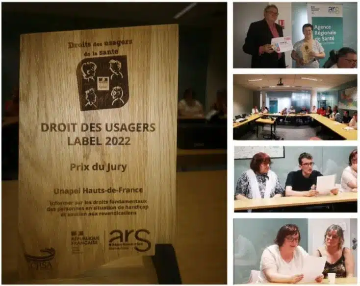 Remise du prix : Droits des usagers label 2022 par l’ARS Hauts-de-France